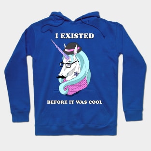 Hipster Unicorn Hoodie